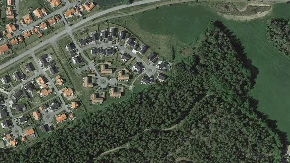 Området kring Vallmovägen 21