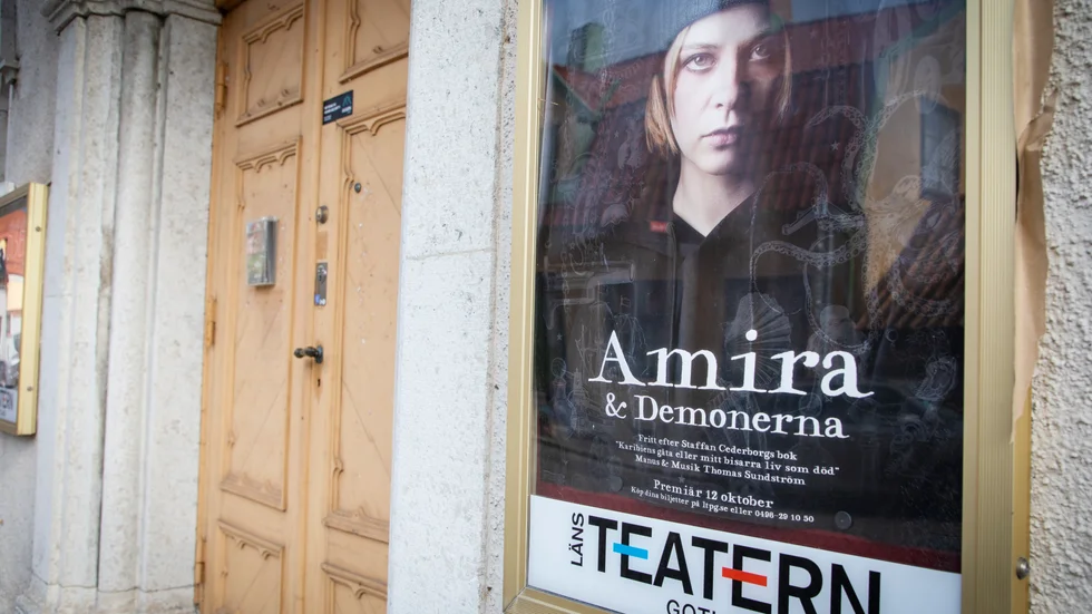 "Amira och demonerna" spelas på Länsteatern fram till mitten av november.