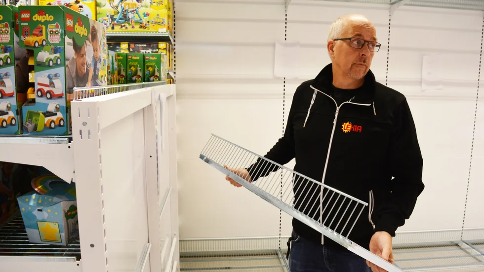 Robert Lövgren berättar att flytten har gått smärtfritt. ”Det känns bra i själen”, säger han. 