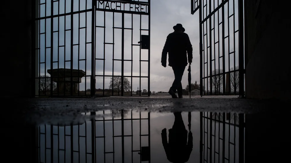 Mannen ska ha arbetat som vakt vid koncentrationslägret Sachsenhausen, utanför Berlin. Arkivbild.