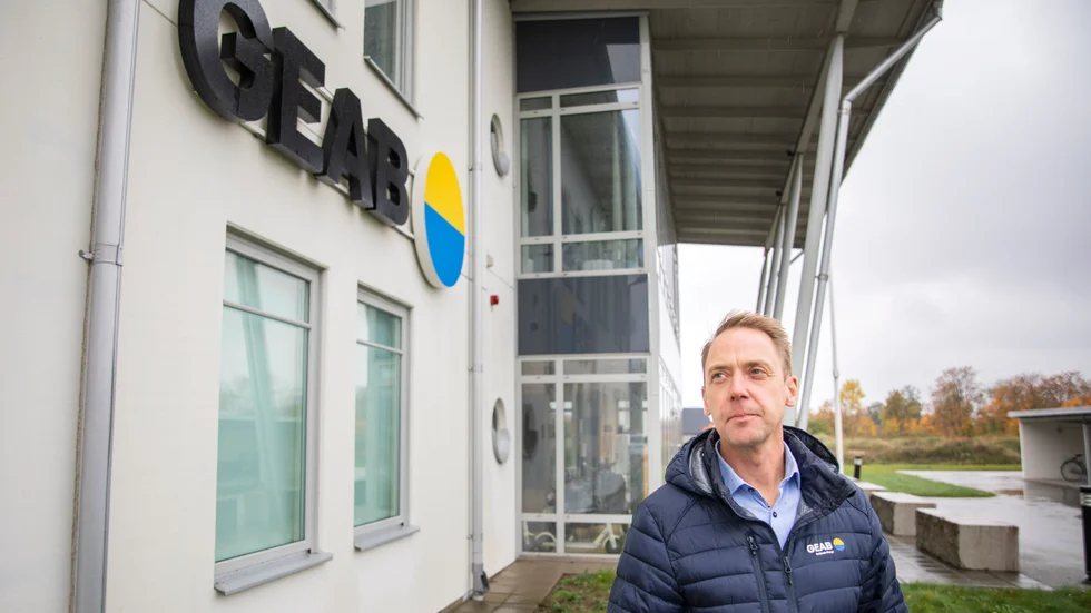 De höga elpriserna gör att Geab får in fler, och längre, telefonsamtal från sina kunder än tidigare. "Det handlar mycket om att man vill ha energibesparande tips och vad man själv kan göra för att få lägre kostnader", säger bolagets vd Oskar Lindehejd. 
