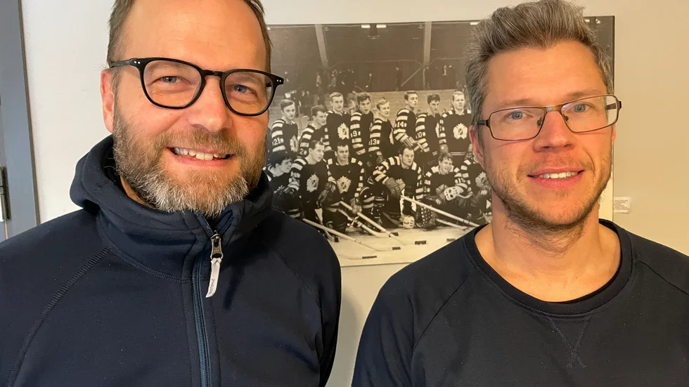 AIK:s sportsliga ledning med Niclas Lundkvist och Erik Forssell