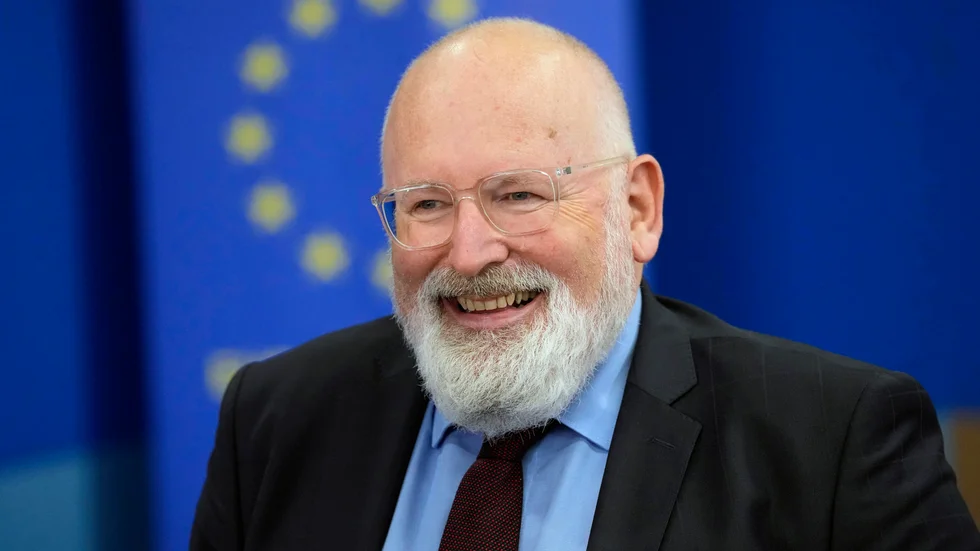 EU-kommissionens klimatansvarige exekutive viceordförande Frans Timmermans ger miljardstöd till sju EU-projekt – däribland två svenska.