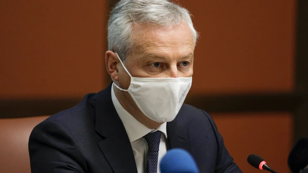 Frankrikes finansminister Bruno Le Maire. Arkivbild.