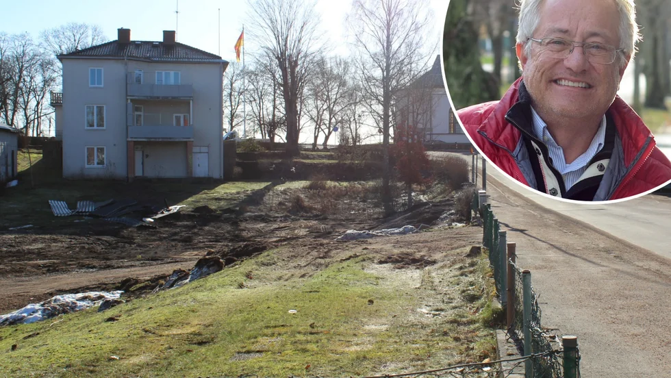 "I samband med att kvarteret Uven skulle bebyggas togs ett beslut av kommunfullmäktige att det skulle ske i samråd med Bevara Vimmerby. Något sådant samråd har inte skett", menar Mikael Sandström.