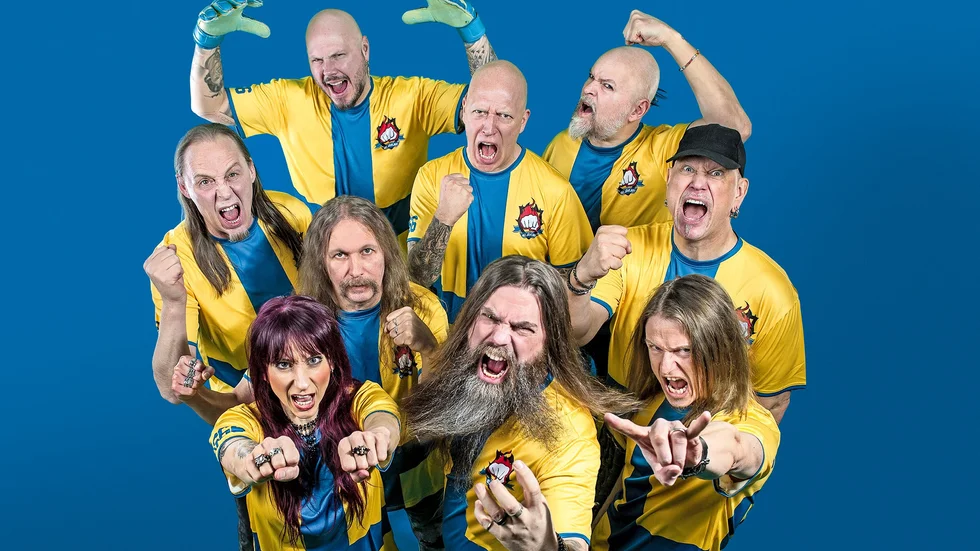 Laguppställningen: Björn Strid (Soilwork), Jörgen Sandström, Chris Laney (Pretty Maids), Lars Johansson (Candlemass), Mike Wead (King Diamond), Ian Haugland (Europe), Liv Jagrell (Liv Sin), Simon Johansson och Niklas Stålvind (Wolf).  