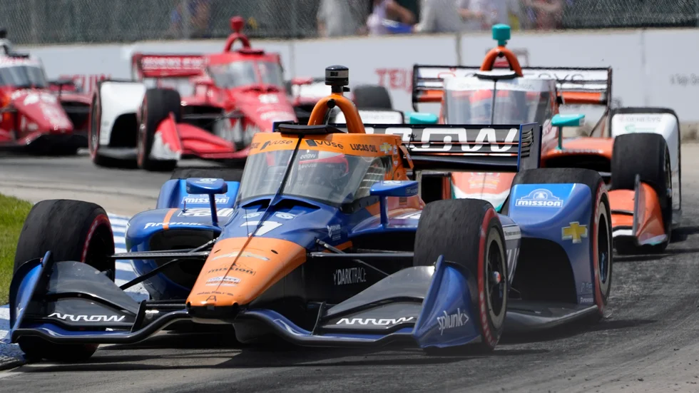Felix Rosenqvist får inte köra på Road America där han vann i fjol. Arkivbild.