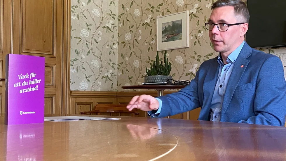 Johan Söderberg föreslås bli ny ordförande i kommunstyrelsen efter Göran Dahlström.
