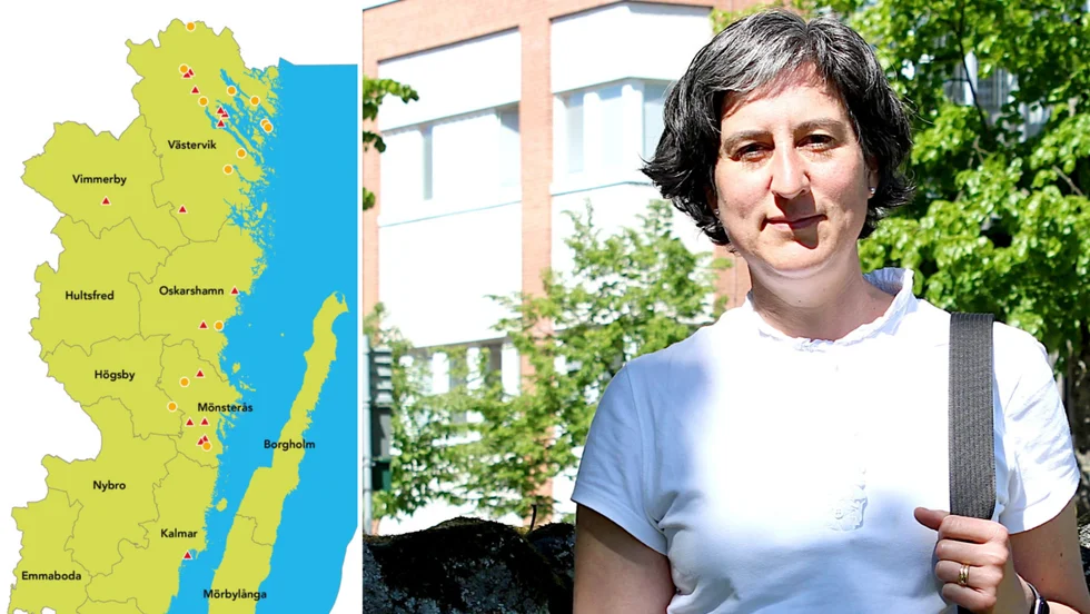 Ett fall har upptäckts i Vimmerby, inget i Hultsfred visar Region Kalmars karta över antalet TBE-fall mellan 2005-2019. "Flest upptäckta fall har vi i Västervik, Loftahammar och Mönsterås", säger smittskyddsläkare Lisa Labbé Sandelin.