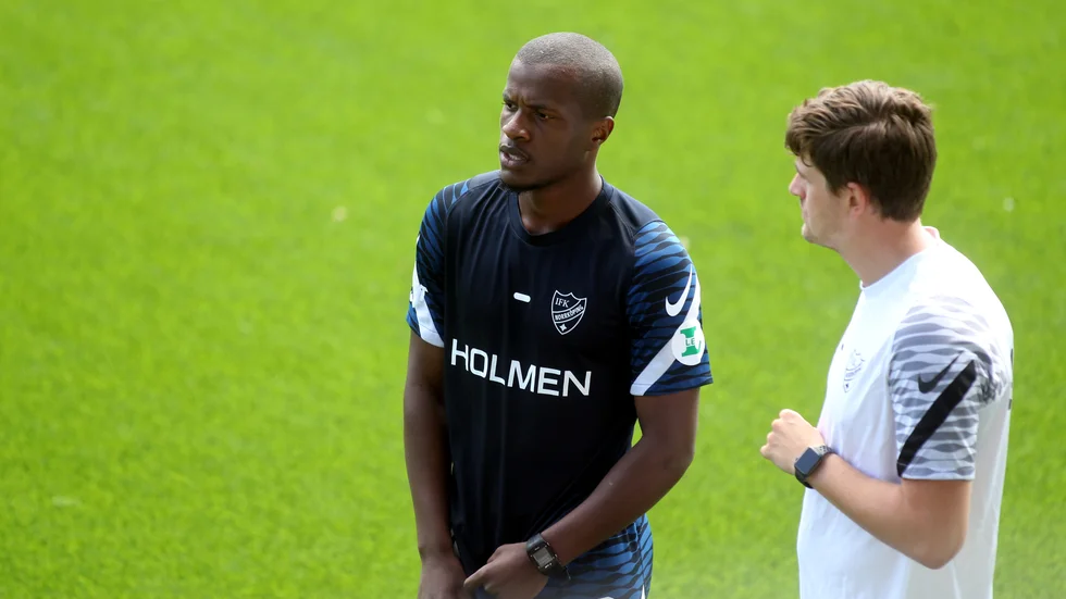 Manasse Kusu gjorde totalt tolv allsvenska inhopp för IFK Norrköping mellan 2019 och 2021.