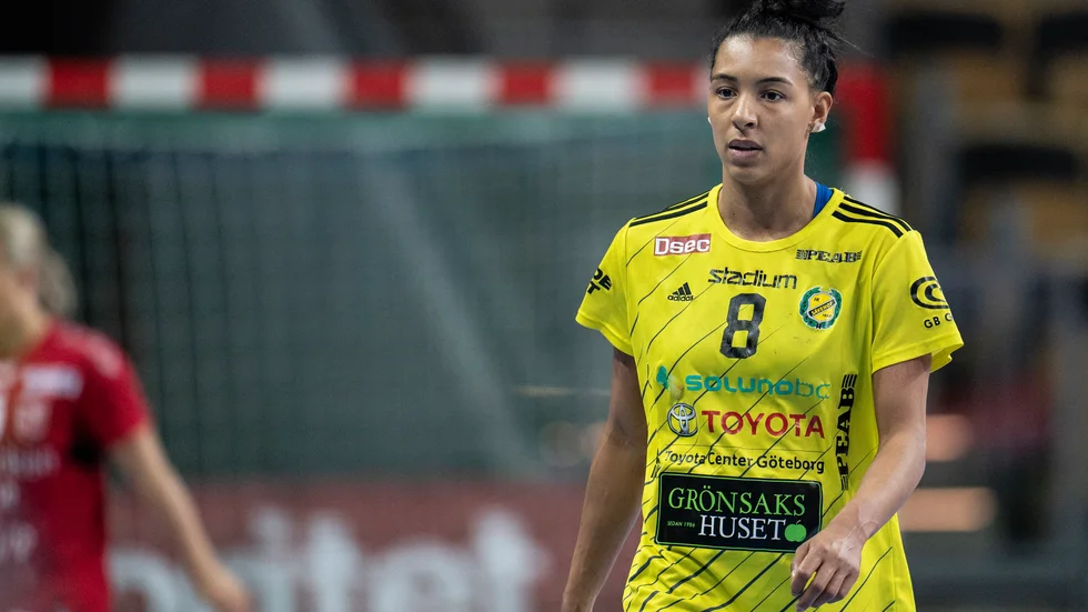 Sävehofs stjärnspelare Jamina Roberts. Arkivbild.