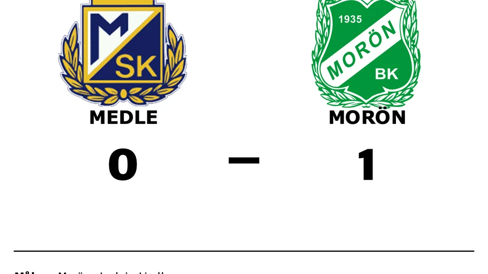 Medle förlorade mot Morön
