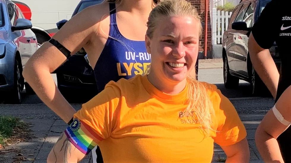 Elin Hoas höll nollan i bronsmatchen.