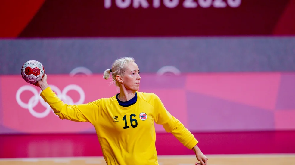Katrine Lunde i OS i somras.