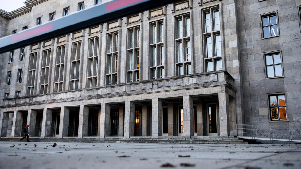 Tyska finansdepartementet i Berlin. Arkivbild.