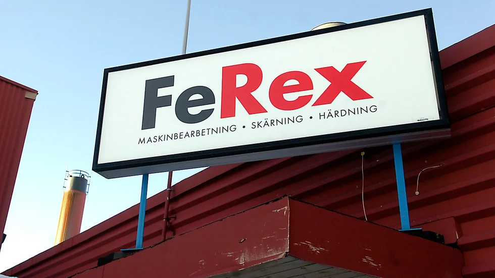 Fabricerade och svetsade komponenter till produktägande företag eller legotillverkning är basen i Ferex verksamhet.  