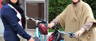  Ramzia och Nariman lär sig cykla för att få frihet: "Inspirerad av mina döttrar"