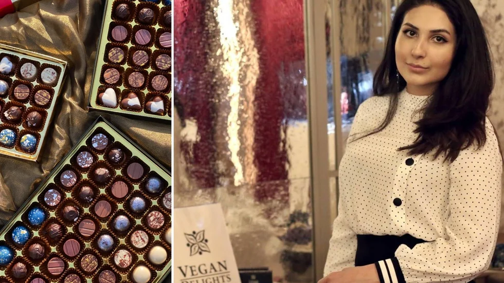 Uppsalaföretaget Vegan Delights öppnar en chokladfabrik i Green Innovation Park. "Vi försöker göra en vegansk produkt som passar alla", säger grundaren och vd:n Anahita Vazvan.