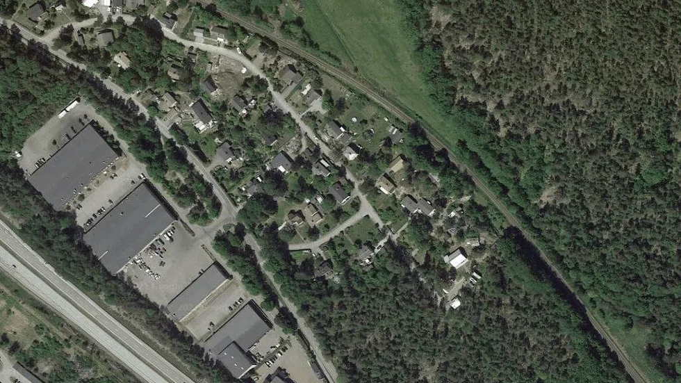 Området kring Saxvägen 7