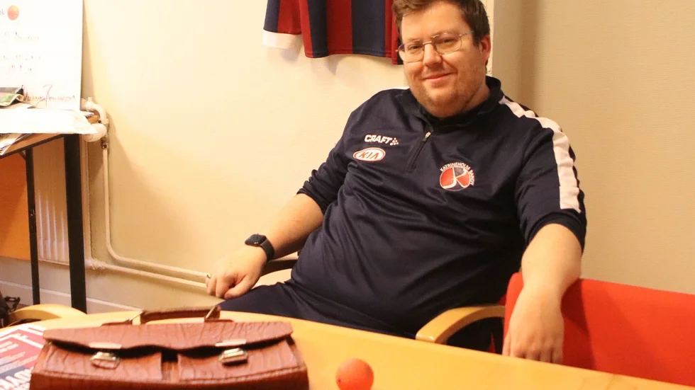 Martin Gustafsson är stolt över att KVBS för tredje året i rad kan arrangera en välgörenhetsmatch. I år går hela överskottet till Min stora dag.