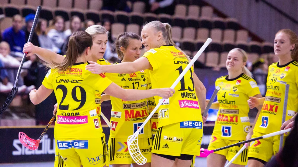 Endre jublar efter smakstarten i Ica Maxi arena mot Sirius.