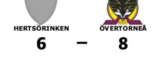 Övertorneå segrare borta mot Hertsörinken