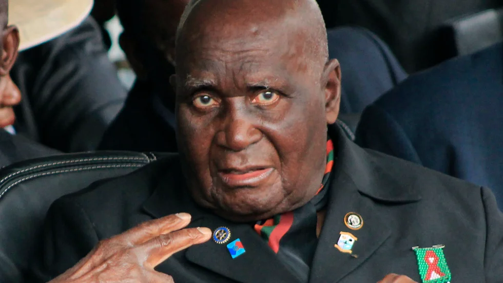 Zambias förste president efter frigörelsen från det brittiska kolonialstyret, Kenneth Kaunda, är död. Arkivbild.