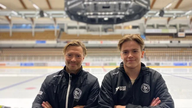 Kim Karlsson och Victor Wallson ska leda Tegs SK i hockeyettan den kommande säsongen.