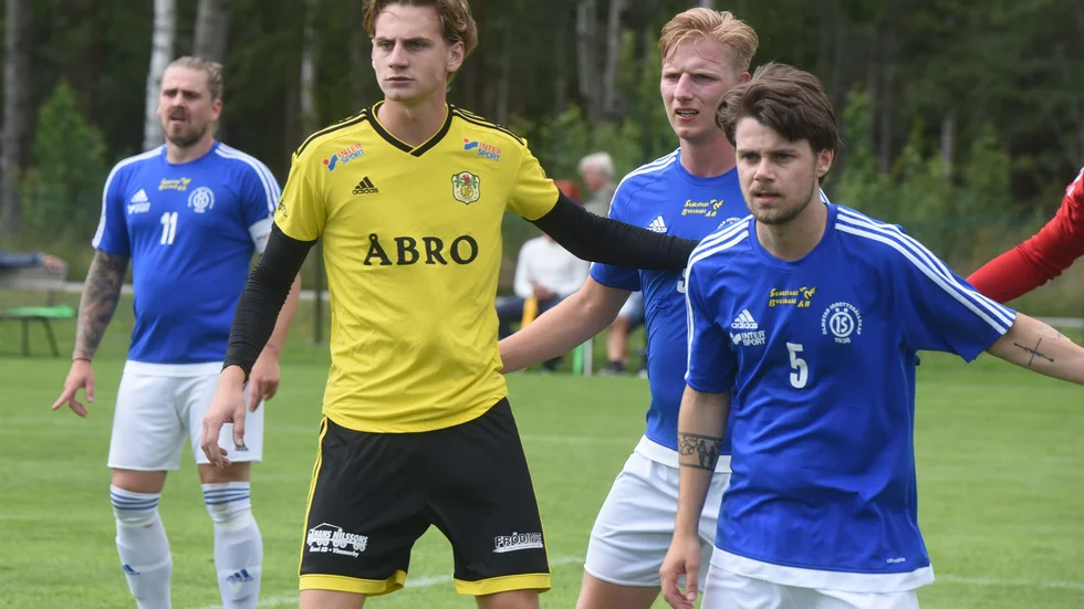 Knut Gunnarsson gjorde mål och var en av Vimmerbys bästa mot Hovshaga. 