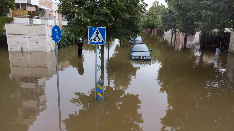 Klimatkris eller ekonomisk kris kan drabba oss i framtiden, men Sveriges kommuner är olika rustade enligt en ny rapport. Bilden är från ett annat tillfälle.
