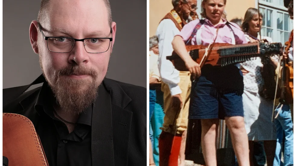 Magnus var tretton år när han åke på sitt första sommarläger i nyckelharpa. I dag är han professionell musiker och vd för Eric Sahlström Institut i Tobo.