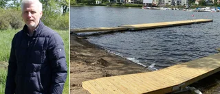 Nu är bryggorna utbytta: "Blir bra för barnfamiljer"