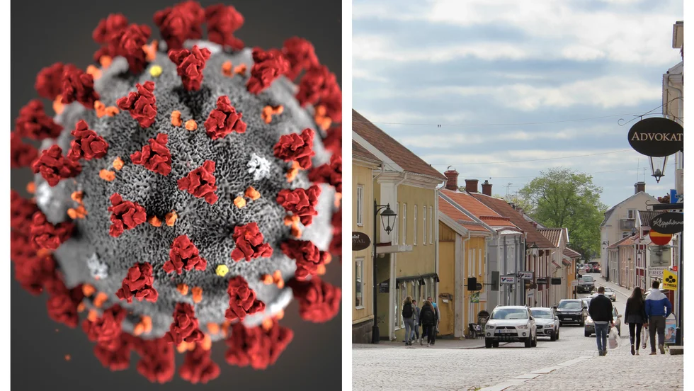 Smittspridningen är fortsatt mycket stor i vimmerby och läget är allvarligt. Kommunen inledde med ett krisledningsgruppsmöte på måndagsmorgonen.