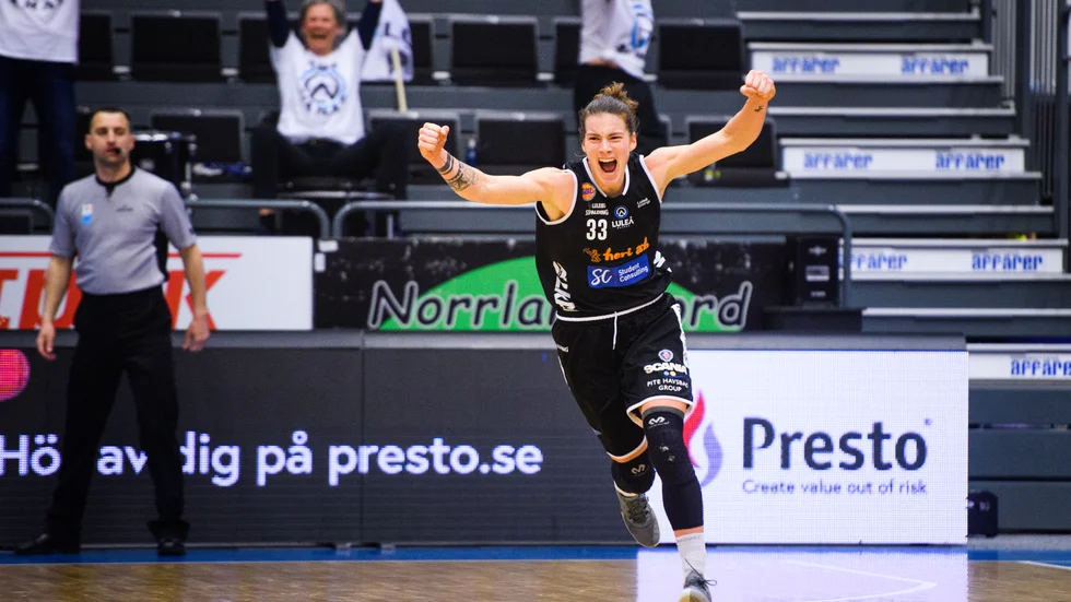 Maggie Lucas hyllar lagets vilja och arbetsinsats efter segern i final 4 som tar Luleå Basket till en femte och avgörande final mot Alvik.