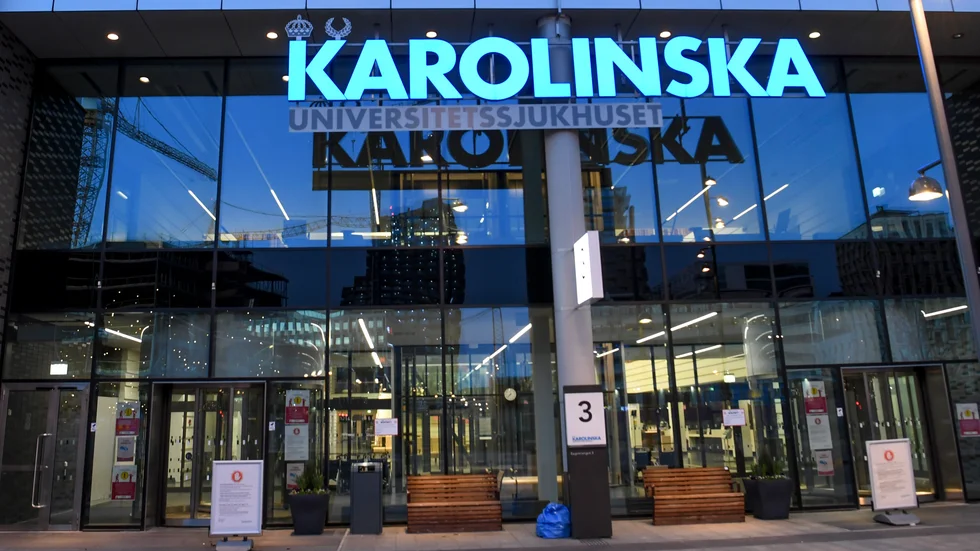 Karolinska Universitetssjukhuset. Arkivbild.