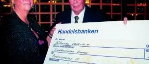 Ankarsrums IS fick 30 000 i gåva