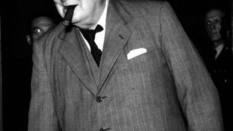 Winston Churchill, bland annat segerherre i andra världskriget och partiledare för det konservativa partiet i Storbritannien, hade visioner om ett Europas förenta stater.Foto: Scanpix