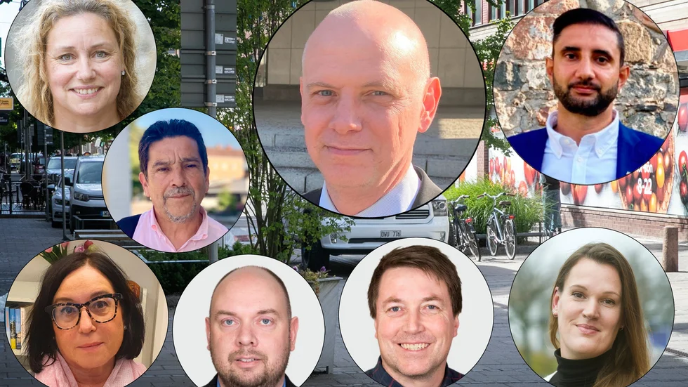 Samtliga gruppledare för de politiska partierna i Nyköping ger sin syn på Östers biltrafik.