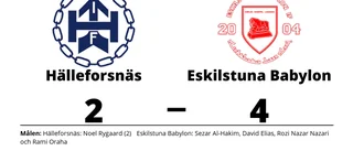 Eskilstuna Babylon upp i topp efter seger