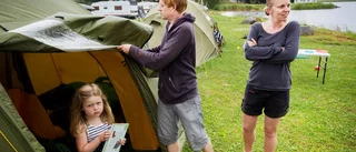 Populärt att campa i Kalmar län