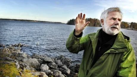 Ulf Bergkvist har gjort efterforskningar om vinterhamnen i Horn, som flitigt användes i slutet av 1800-talet.