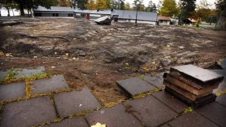 Lysingsbadets gamla minigolfblana finns numera på Hasselö. I maj ska en ny äventyrsbana vara klar på Lysingsbadet. Området kommer även att förskönas. Foto: Lisa Olaison