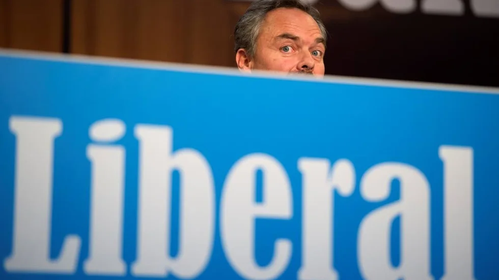 ORDFÖRANDE. Liberalernas partiledare Jan Björklund när han inledde Folkpartiets landsmöte i fredags.
