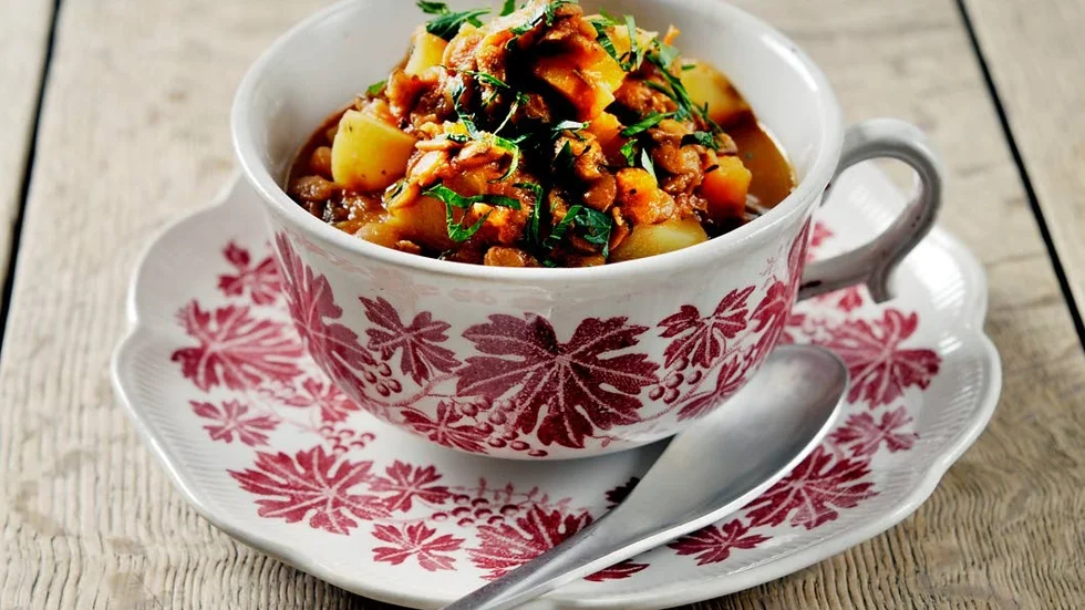 Linssoppa med potatis