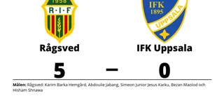 Tung förlust för IFK Uppsala borta mot Rågsved
