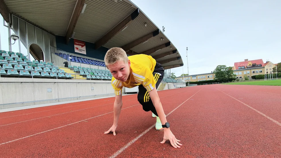 Talangen Leo Gutepil har satt flera färska Gotlandsrekord, vunnit Blodomloppet och kommit tvåa i Svealandsmästerskapen.