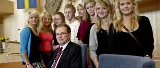 Övertorneåelever besökte riksdagen