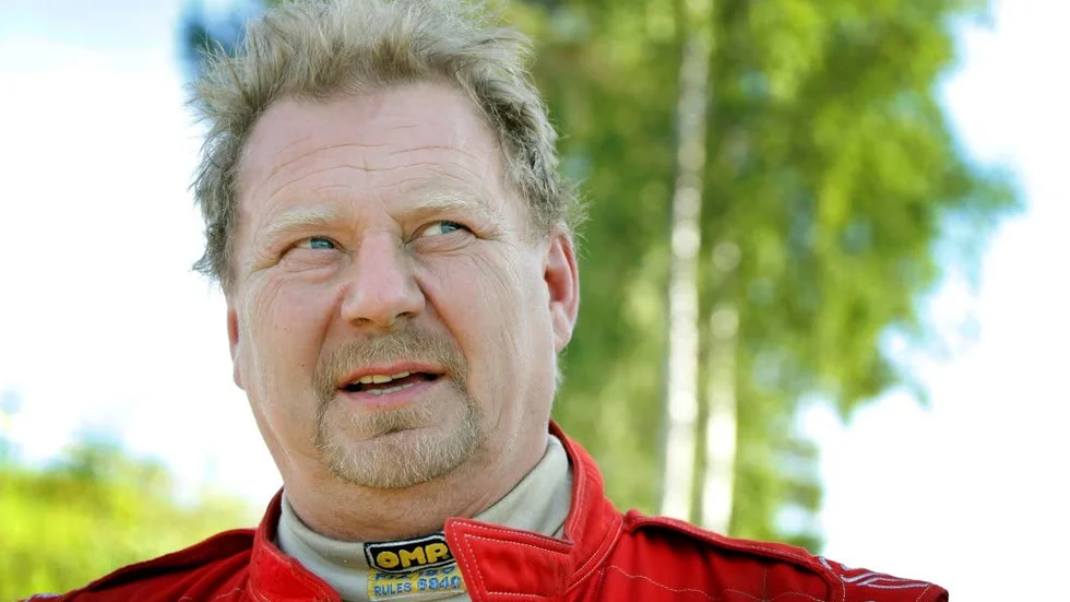 TREA. Thomas Öhman slutade trea i den tvåhjulsdrivna rallycrossklassen i Arvika.