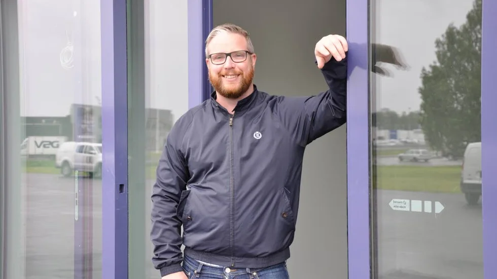 Flyttar. Vd:n Markus Johansson ser fram emot att möta nya och gamla kunder i Piteå golv och kakels nya lokaler i Luleå.