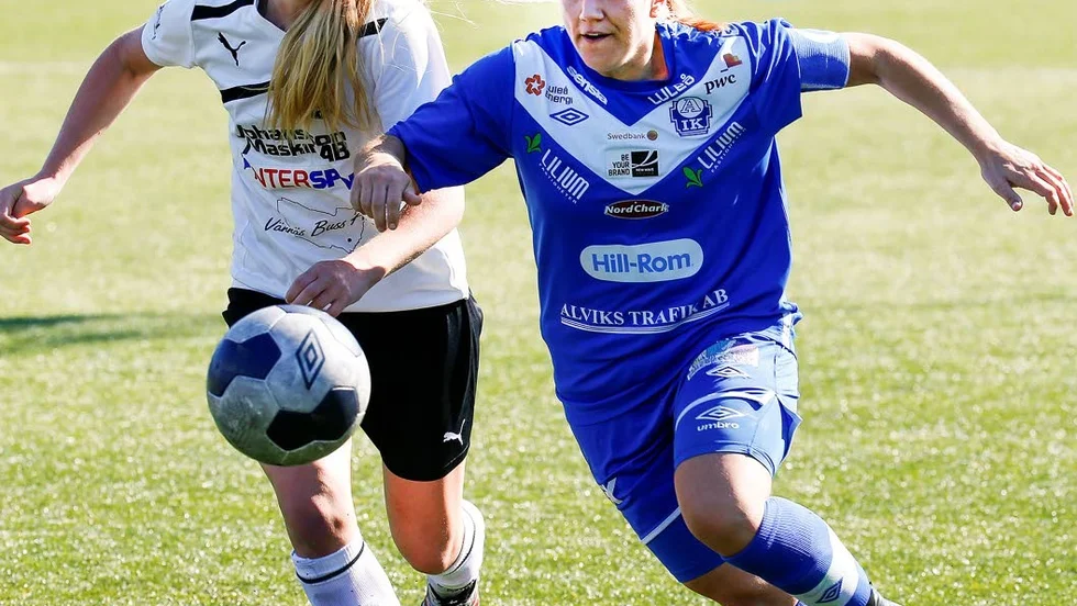 Alviks lagkapten Felicia Hansson.